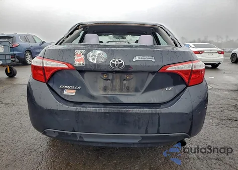 2015 Toyota Corolla L из США, поврежденный, VIN 2T1BURHE6FC314204